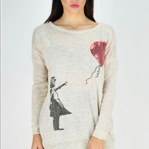 GOLDKID  London Banksy Girl with the Balloon .